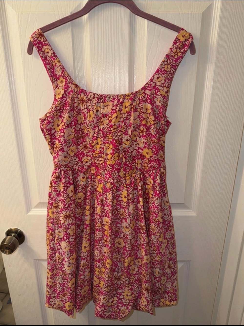 Woman’s Floral Mini Dress